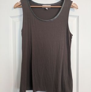 Medium, Banana Republic, soft luxe, gray tank top